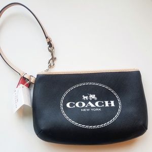 NWT Aunthentic Horse and Coach Coach Wristlet